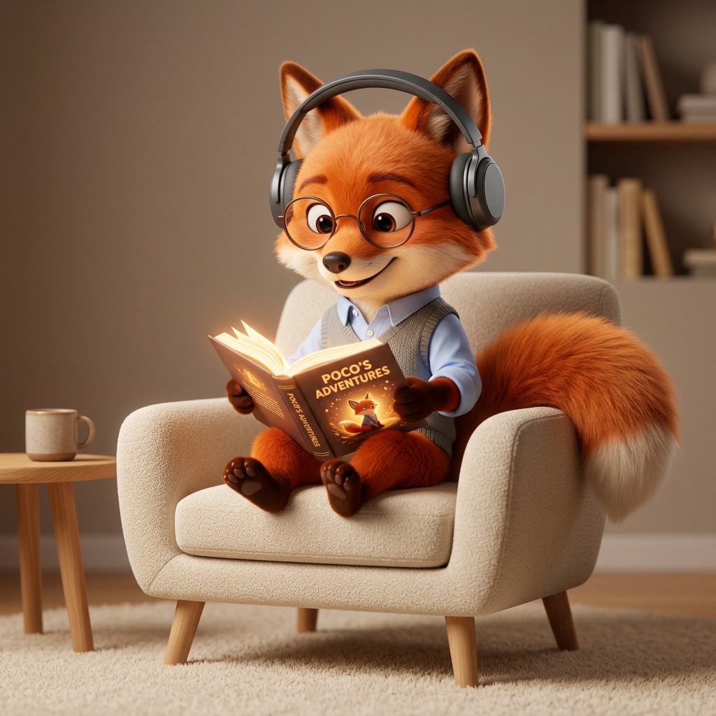 Vokori Poco 3D reading companion
